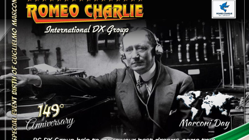 RC/MD 149th Birthday of Guglielmo Marconi SES